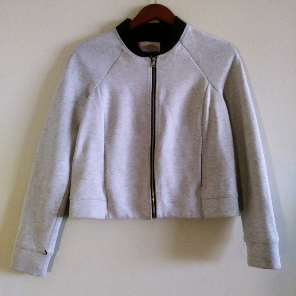 Forever 21 Woman Gray & Black Jacket Medium